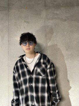 ガーデン タチカワ(garden tachikawa) 【立川メンズ】ニュアンスセンター波巻き刈り上げマッシュ