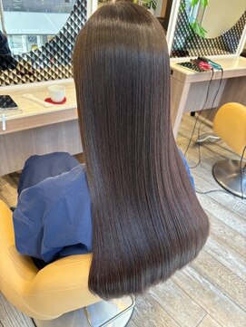 アロン(Allons Ginza) 【髪質改善】sins式シルク酸性ストレート/銀座