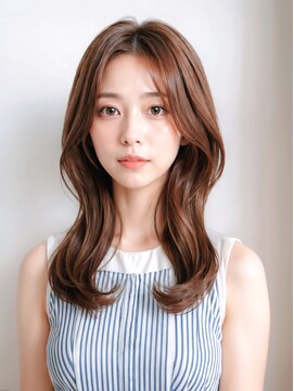 エイミー(Aimee) Aimee 町田　くびれレイヤースタイル×ココアブラウン