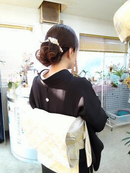 松浦美粧院の写真/【倉敷/栄駅徒歩1分】華やかなデザインが◎ヘアセット・ヘアアレンジなら《 松浦美粧院 》にお任せあれ◇