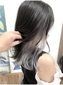 インナーカラーグレージュ