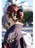 ＊THE  RIRE.  振袖ヘアアレンジ＊