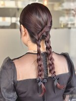 コス(KoS)&nbsp;アレンジ/ヘアアレンジ/ヘアセット/セット/ねじりアレンジ