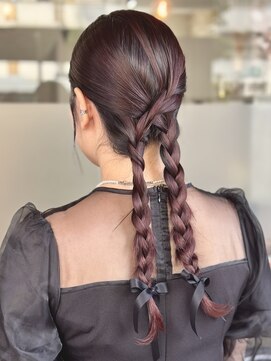 コス(KoS) アレンジ/ヘアアレンジ/ヘアセット/セット/ねじりアレンジ