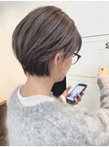 イメチェン×外ハネボブ×美髪×ワイドバング×ブルーブラック