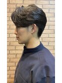 メンズ　フェザーパーマ