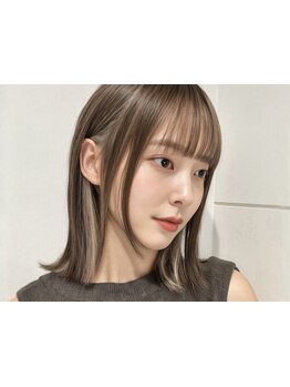 【南平駅北口/半個室あり】デザインカラーであなたのスタイルに新しい風を！ハイライトで遊び心をプラス♪