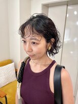 イチエ(icie)&nbsp;ラフに動く黒髪パーマ