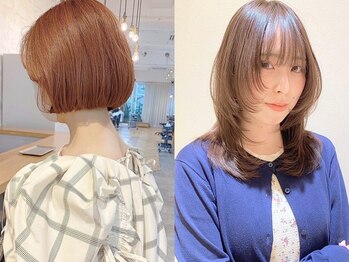 エンター 天神店(ENTER)の写真/平日は21時/土日祝は20時まで♪お仕事帰りに◎夜割クーポンがウレシイ♪カット+カラー+TR+プチスパ¥7920★