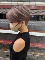 Lyuca 縮毛矯正×ブリーチ×髪質改善【1月5日NEW OPEN（予定）】 ピンクベージュ/透明感/ブリーチ