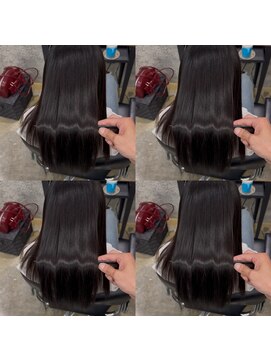  #髪質改善#縮毛矯正#美髪矯正#レイヤーカット#白髪ぼかし