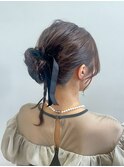 ヘアセット/アップスタイル/シニヨン