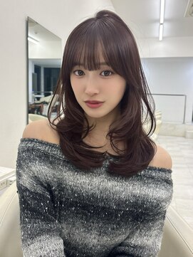 アイトーキョーエス 渋谷(AI TOKYO S) レイヤー/レイヤーカット/渋谷/ラベンダー/ブラウン/ニュアンス