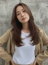 ヘアサロンエム 渋谷店(HAIR SALON M)&nbsp;フェイスレイヤー/レイヤーカット/顔まわり/ボブ/渋谷/くびれ