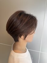 リノア 鵠沼海岸(LINOA)&nbsp;大人ガーリー/ダークアッシュ/似合わせカット/