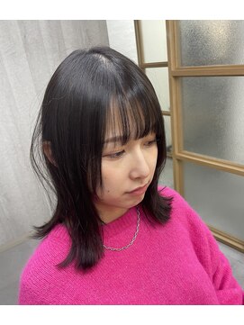 エマ 日吉(emma) ブローだけでナチュラル外ハネ☆リベレイトオイル相性◎