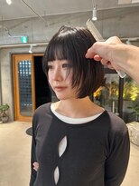 オムズポカ 栄矢場町店(OM's poka) レイヤーボブ/顔まわりレイヤー