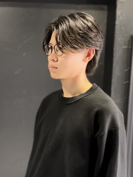 アウル 心斎橋(owl) センターパート/フェザーパーマ/ニュアンスパーマ/メンズパーマ