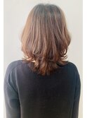 大人なふんわりハネ感レイヤー