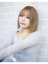 アンリー(Anree)&nbsp;20代30代40代前髪あり切りっぱなしボブ