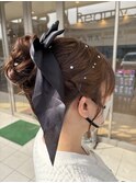 【ヘアアレンジ】ふわ盛り♪アップスタイル/ガーリー