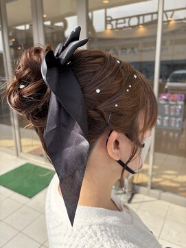 サラ ビューティ サイト 春日(SARA Beauty sight) 【ヘアアレンジ】ふわ盛り♪アップスタイル/ガーリー