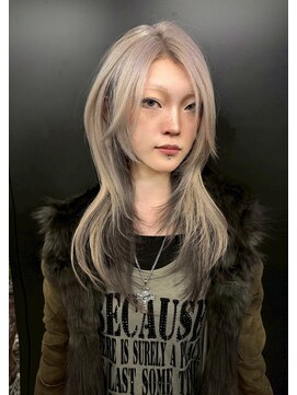 ヌル 原宿店(Null) インナーカラー/ブリーチデザインカラー/ルーツカラー/姫ウルフ