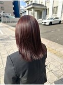カシスブラウンカラー