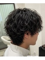 アース 焼津店(HAIR&MAKE EARTH)&nbsp;暗髪×パーマ