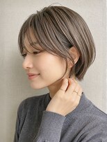 サンタフェ 柳津店(Santa'Fe)&nbsp;脱白髪染め/白髪ぼかしカラー/レイヤーカット/ショート