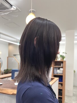 コットバイ ラヴェスト(Cott by lovest) 透明感パープル×顔まわりレイヤー