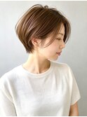 (ICY土屋)忙しいママに◎襟足すっきり丸みショート
