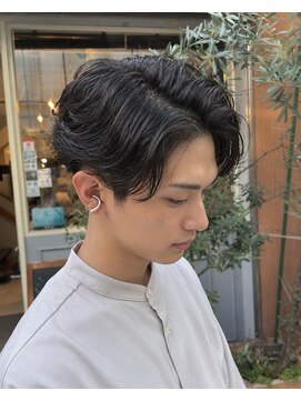 キャンバス バイ ネオリーブ 横浜西口(Canvas by neo.) 横浜★ニュアンス毛流れパーマフェザー