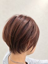 ケーズヘアー 津田沼SHORE店(K's Hair)&nbsp;大人可愛いx 大人美人な丸みショート×くびれレイヤー/絶壁解消