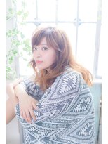 ネオリーブチノ 登戸店(Neolive cino)&nbsp;cino neolive 登戸 クセ毛風ほつれウェーブ×アッシュベージュ