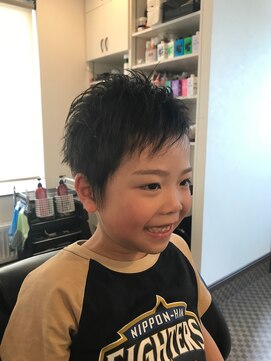 理容 うめむら キッズ/アシンメトリー