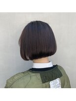 タヒエ(tahie)&nbsp;#ボブ　#ショートヘア　#酸熱トリートメント