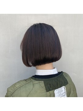 タヒエ(tahie) #ボブ #ショートヘア #酸熱トリートメント