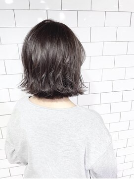 ブルー 仙台店(Blue) 《Blue》#ダークラベージュ#レイヤーボブ#ウルフ