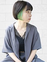 ヘアーアンジェ 南矢野目店(Hair ange)&nbsp;【イルミナカラー×髪質改善ケアプロ超音波TR】ショートスタイル