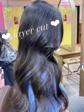 チェルシー 神戸(CHELSEA) 韓国レイヤーカット×ヨシンモリ×女神巻き【CHELSEA神戸】