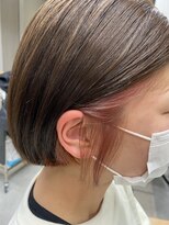 リトルキュー(little cue)&nbsp;ぱつっとミニボブイヤリングカラー