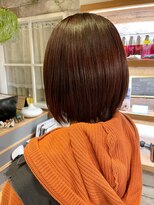 ネオリーブ チロル 横浜西口店(Neolive CiroL.)&nbsp;オレンジベージュ★秋カラー