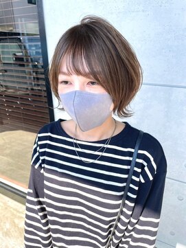 グラム 岡崎南店(gram) こだわりの顔周りカット＿前髪カット＿シースルーバング_20
