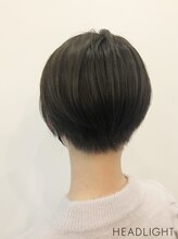 アーサスバイヘッドライト 羽生店(ursus by HEADLIGHT) 黒髪マッシュショートミニウルフチェリーブラウンマロンベージュ