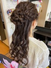ハピネスプラス 大人ベル風、ゆるふわお団子