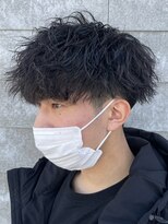 ニアウ 太田店(Niau)&nbsp;ツイストスパイラルパーママッシュメンズパーマ波巻きパーマ