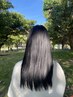 【髪質改善＆頭皮トリートメント】＋全体カラー(髪の長さロング)　￥13200