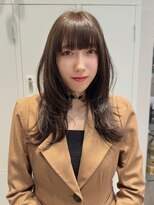 シュク 高円寺(SYUK)&nbsp;加藤【高円寺】アッシュグレージュ/レイヤーカット/顔周りカット