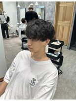 フォンド 津田沼(fond.)&nbsp;カルマパーマ/ベリーショート/ダークアッシュ/ニュアンスパーマ